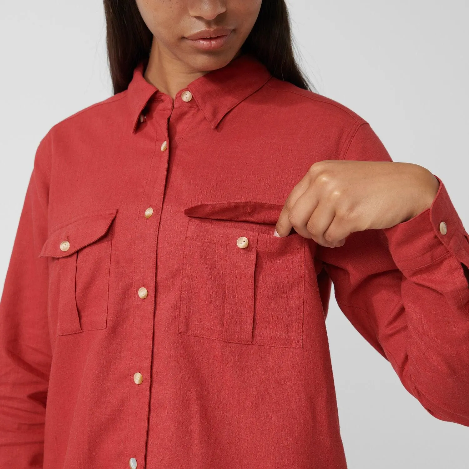 Övik Travel Shirt LS W