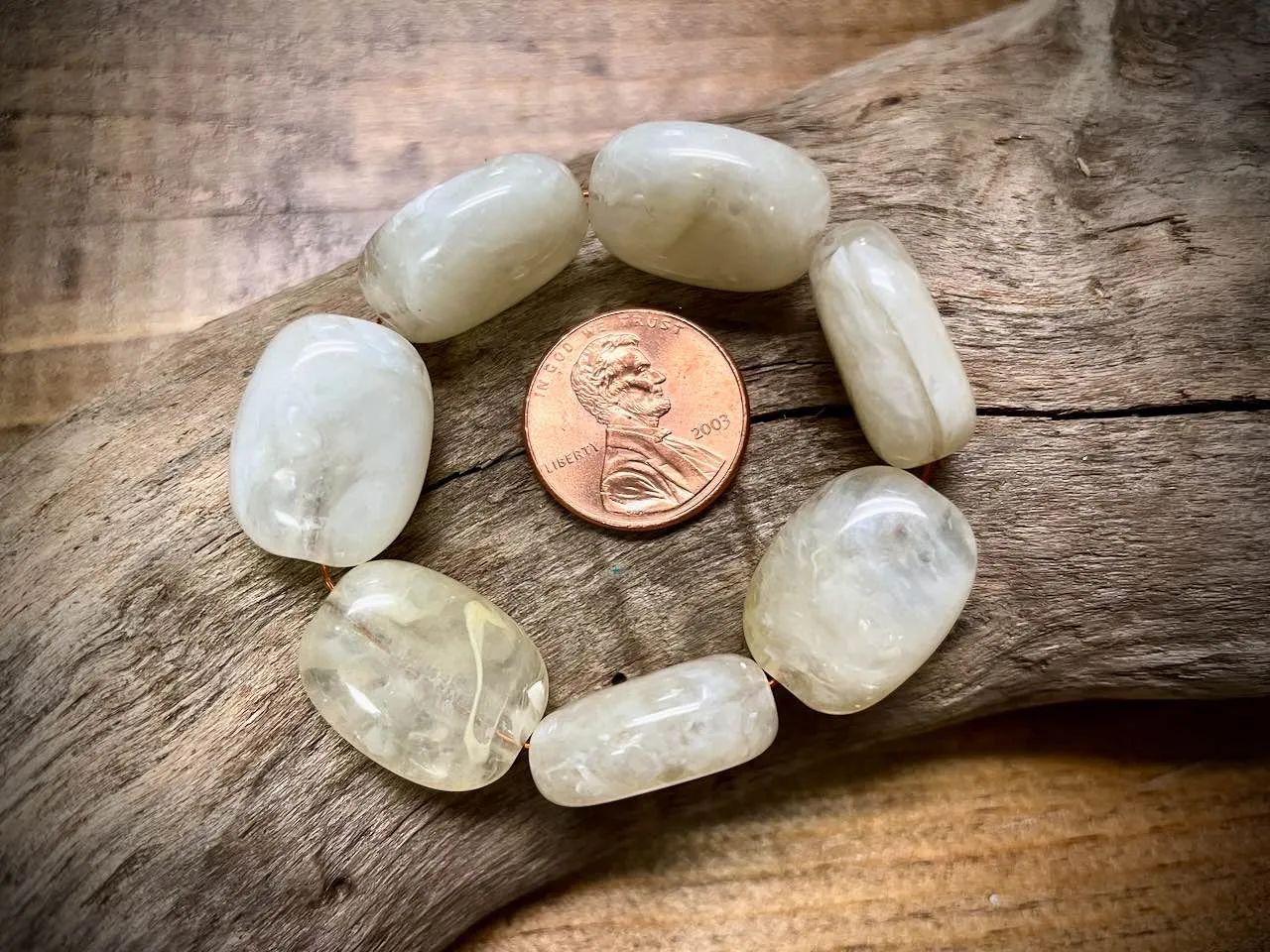 Vintage Plastic Bead Strand