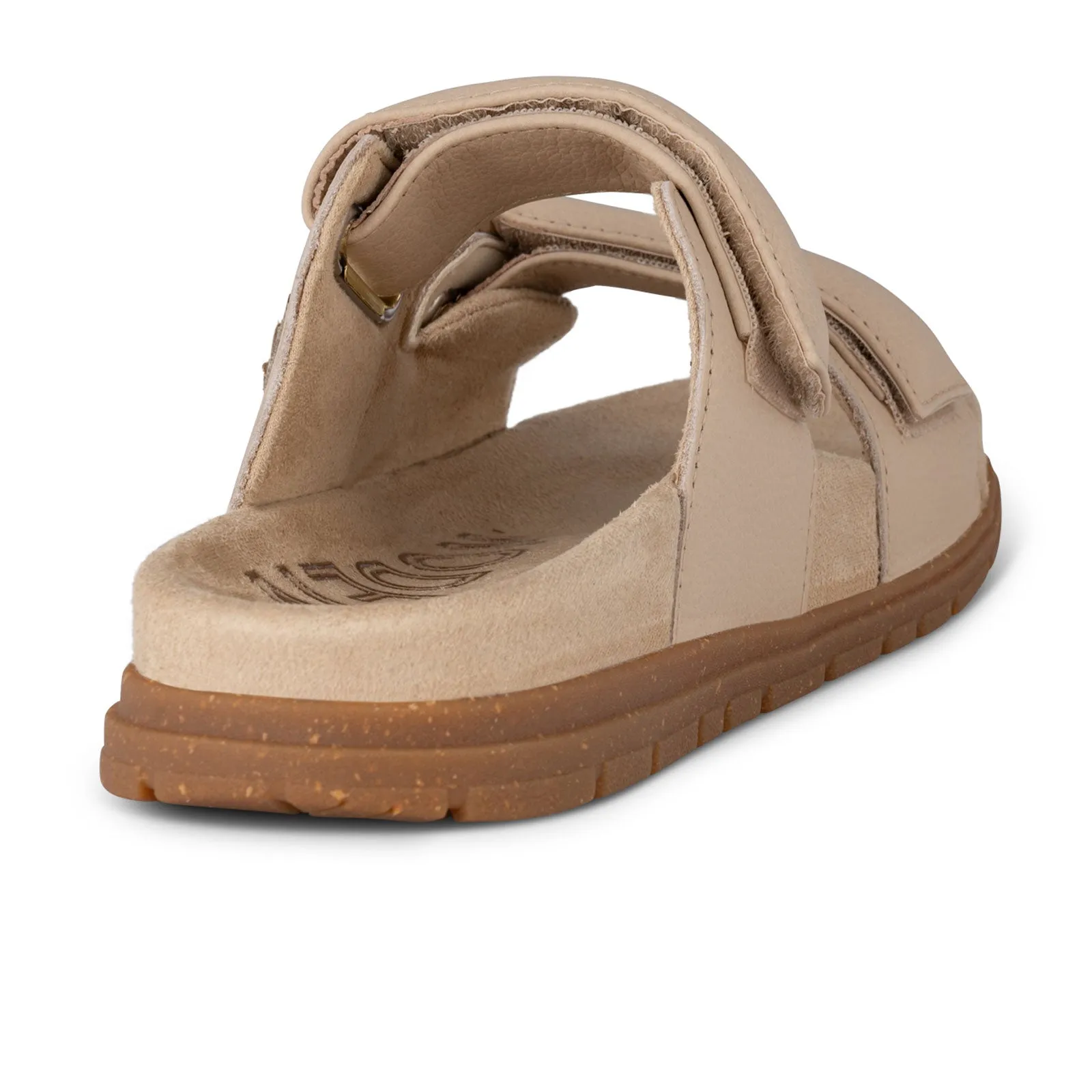 Woden Lisa Slide Sandal (Women) - Coffee Cream Leather
