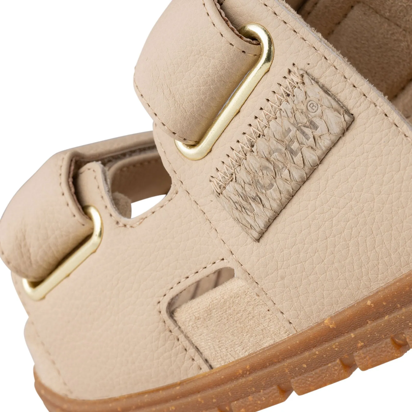 Woden Lisa Slide Sandal (Women) - Coffee Cream Leather