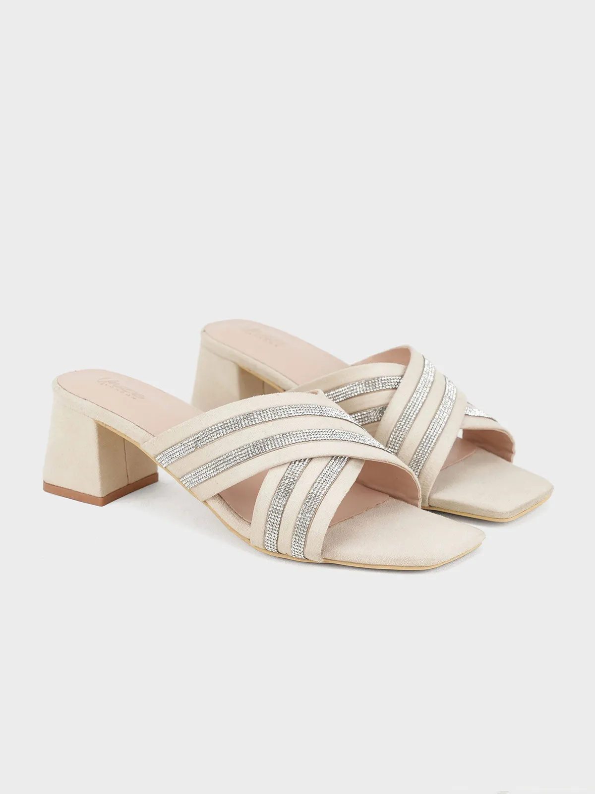 Women "WAMBLE" Crossover Evening Sandals