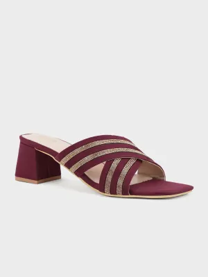 Women "WAMBLE" Crossover Evening Sandals