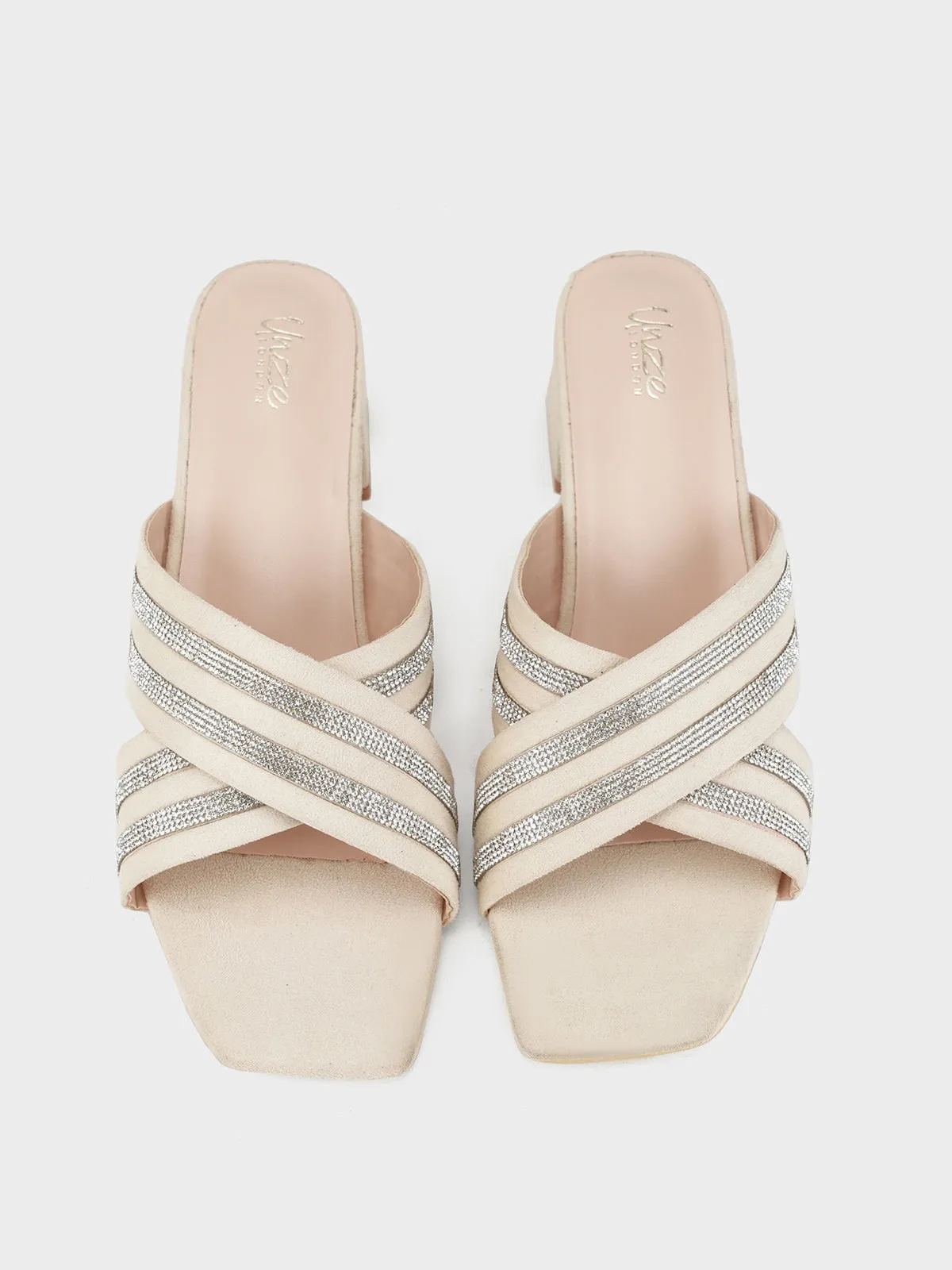 Women "WAMBLE" Crossover Evening Sandals