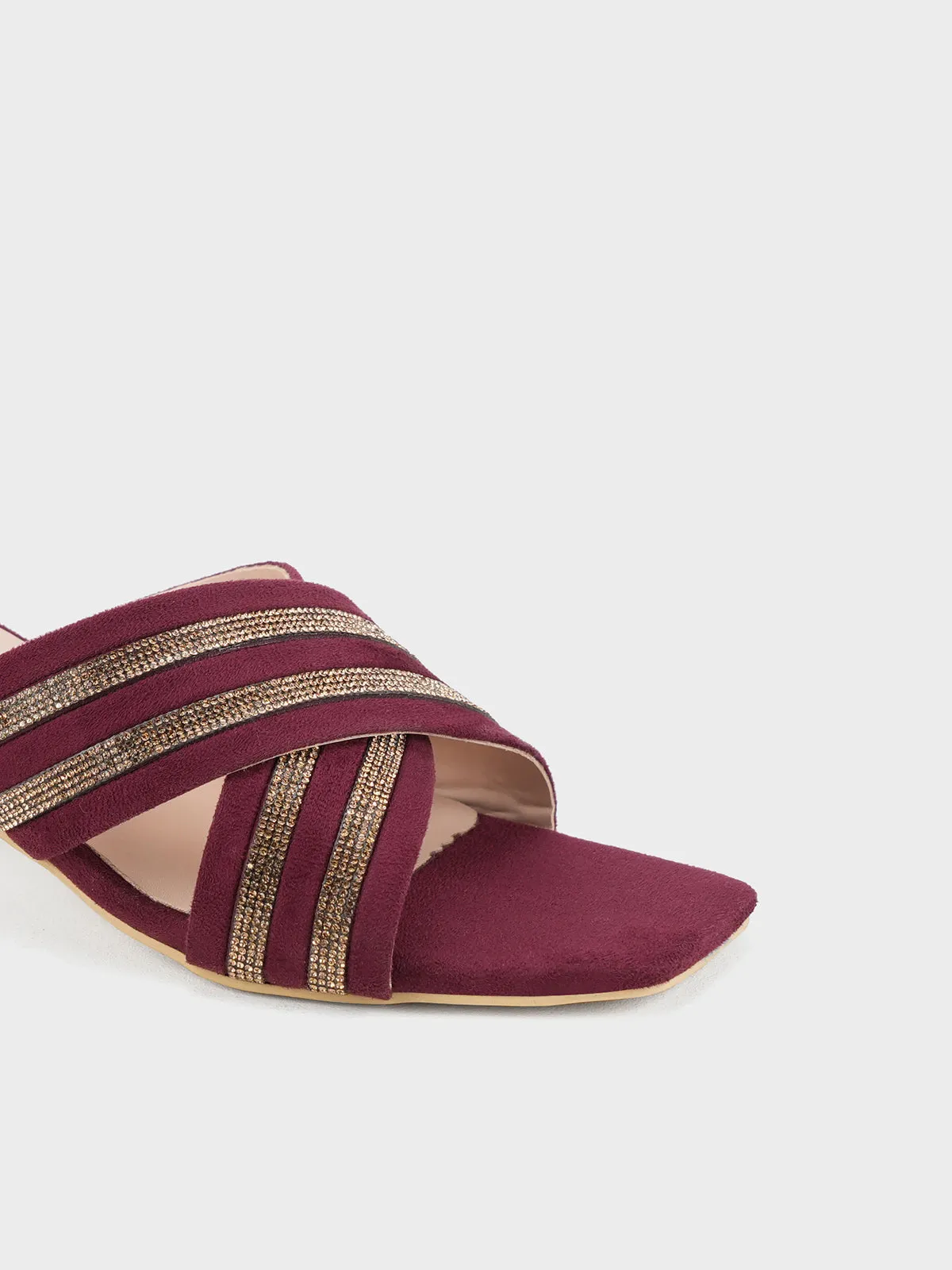 Women "WAMBLE" Crossover Evening Sandals
