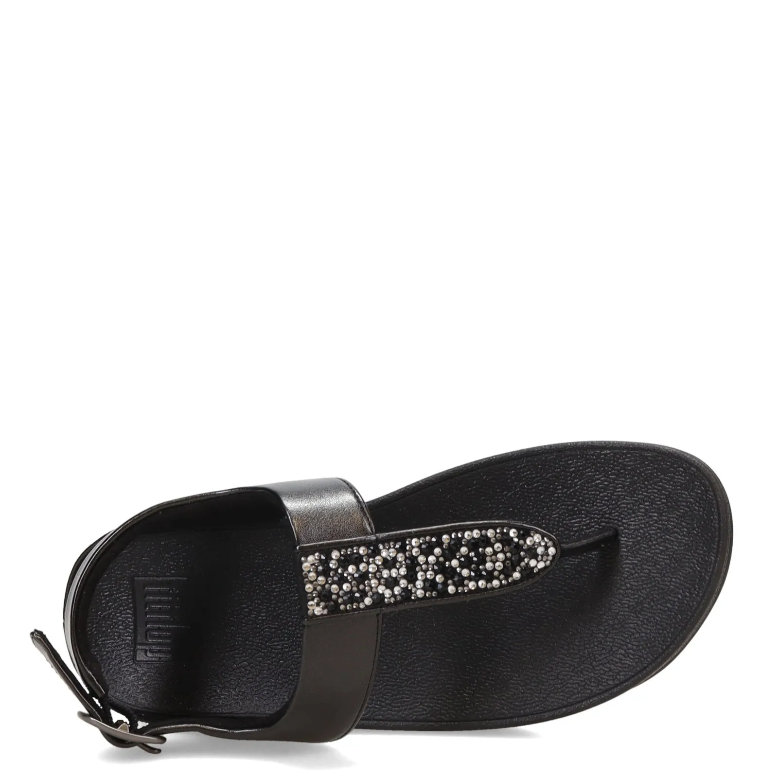 Women's FitFlop, Fino Crystal Backstrap Toe-Post Sandal