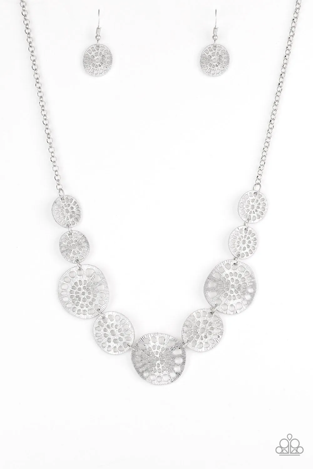 Your Own Free WHEEL - Silver Necklace