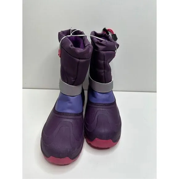 Z by Zella Water Resistant Shell Winter Boot Purple/Pink Kids Size 5