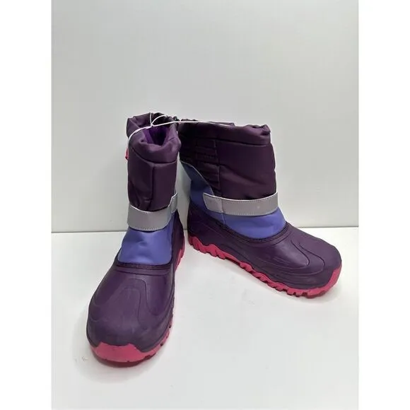Z by Zella Water Resistant Shell Winter Boot Purple/Pink Kids Size 5