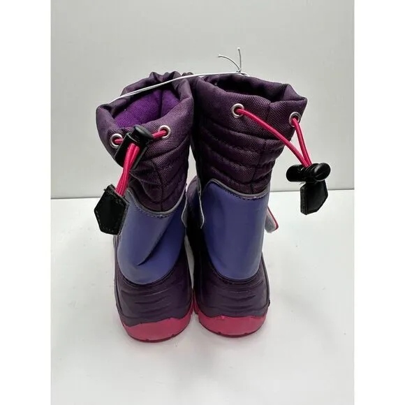 Z by Zella Water Resistant Shell Winter Boot Purple/Pink Kids Size 5