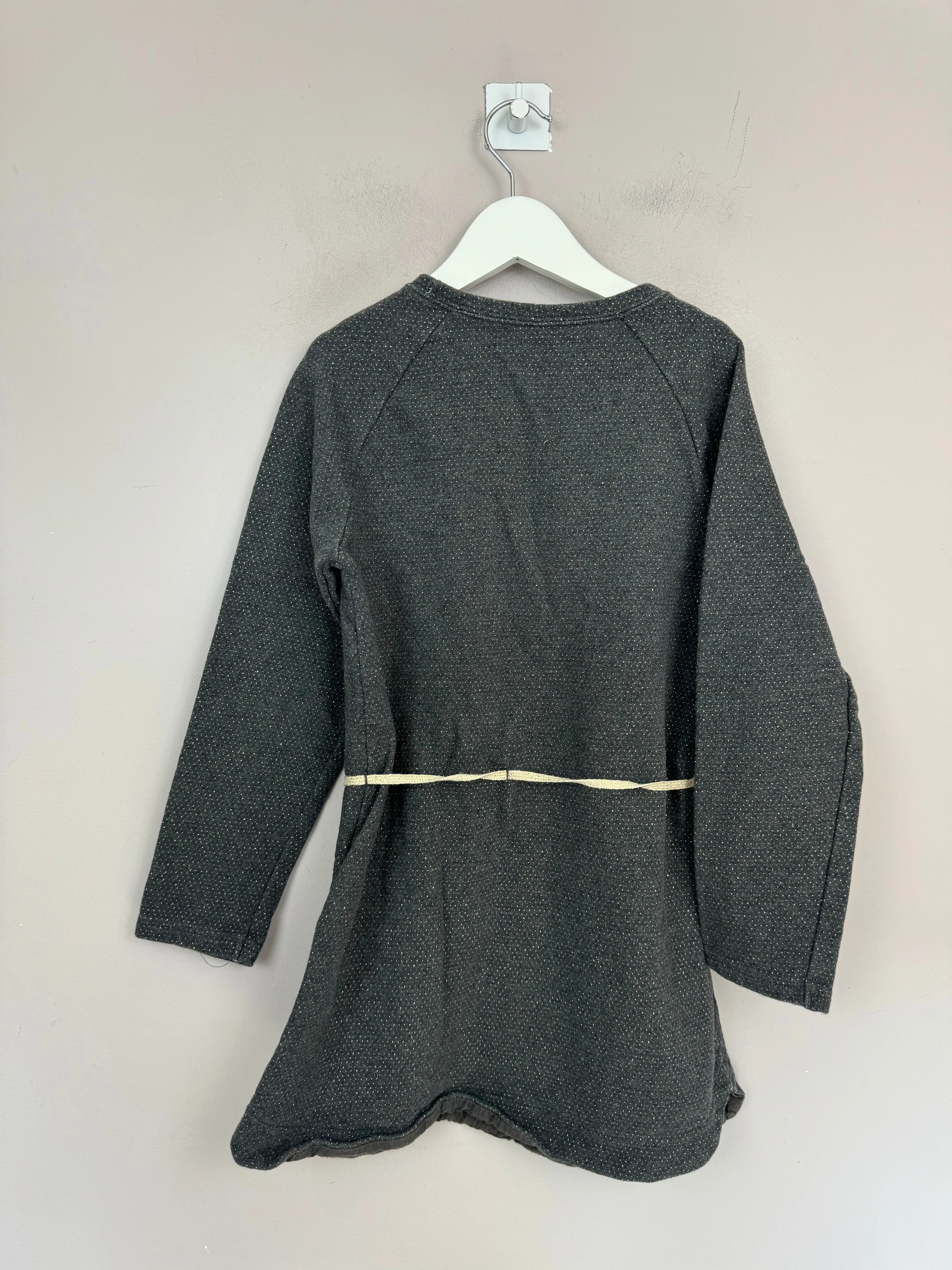 Zara Charcoal Sparkle Tunic 10y